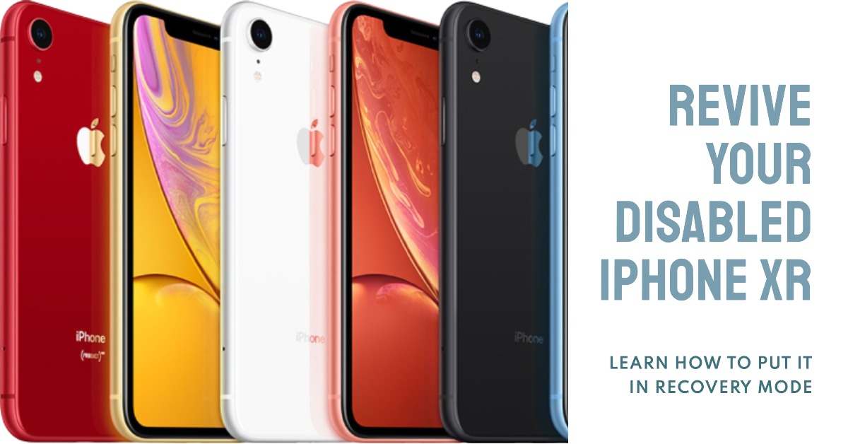 how-to-put-iphone-xr-in-recovery-mode-when-disabled-ikream