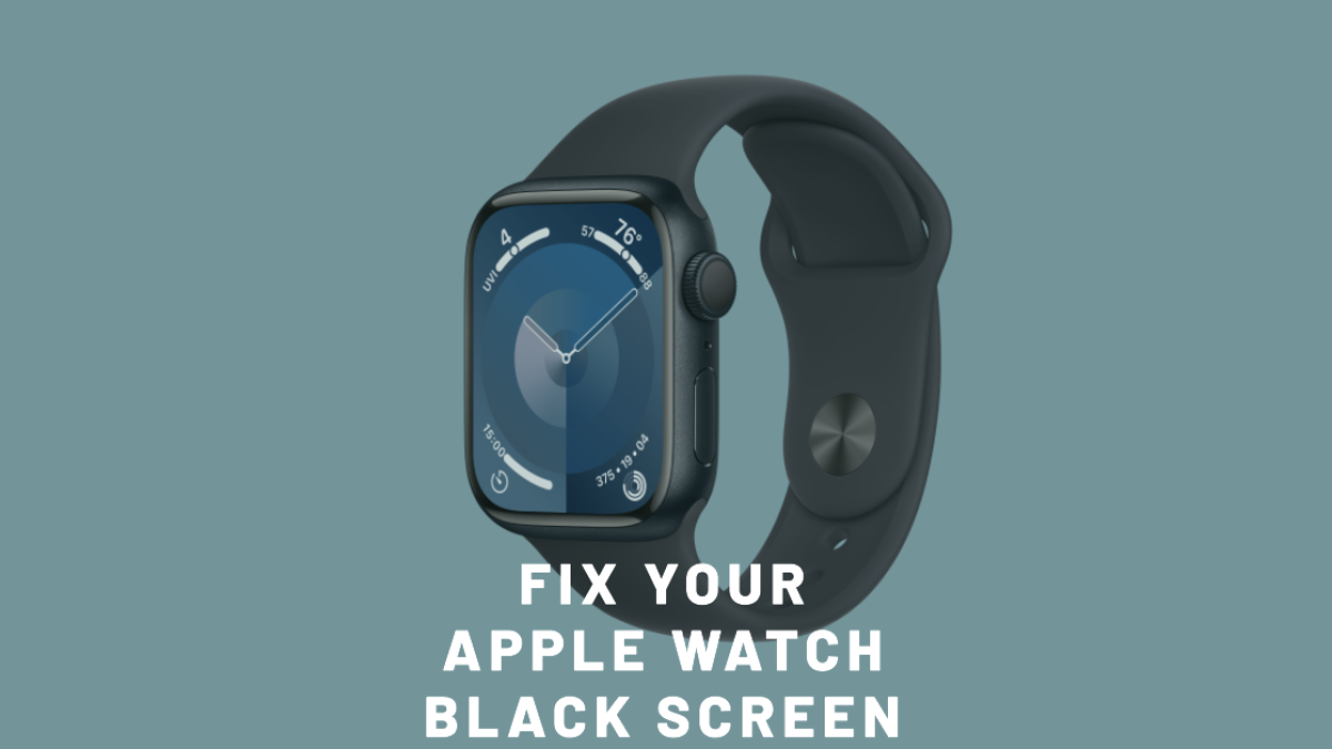 Apple watch black outlet screen of death