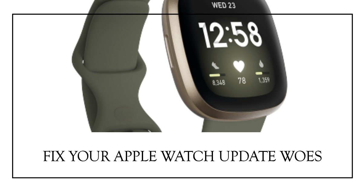 apple watch 4 update problems