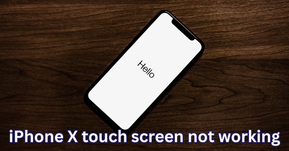 my iphone x screen is touching itself