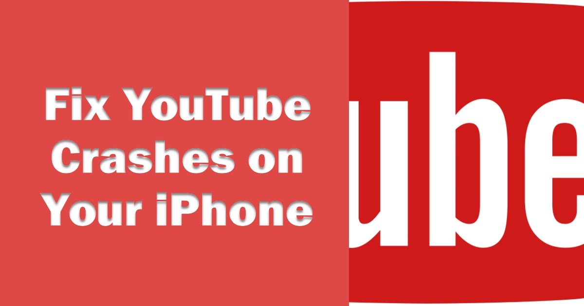 YouTube Keeps Crashing On IPhone? Try These Effective Solutions Now ...