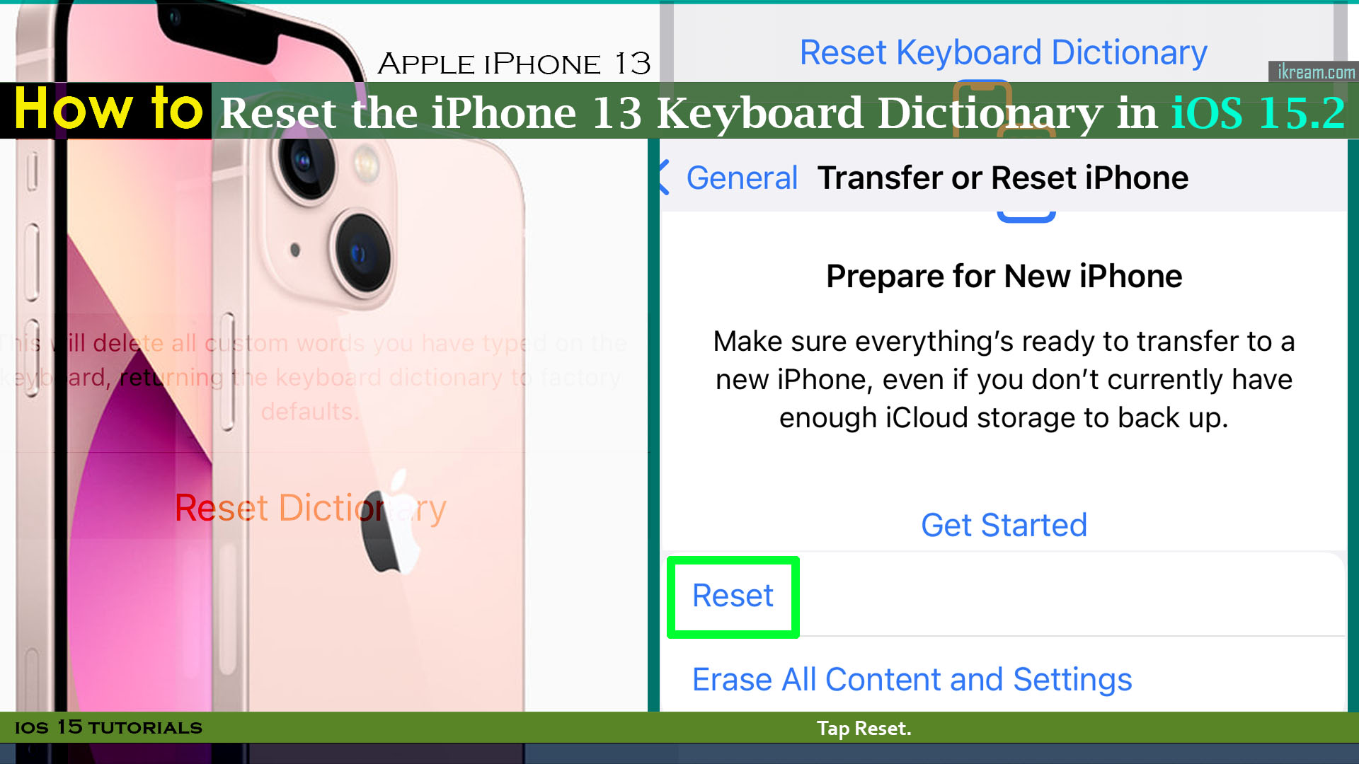 how-to-reset-keyboard-dictionary-on-iphone-13-ios-15-2