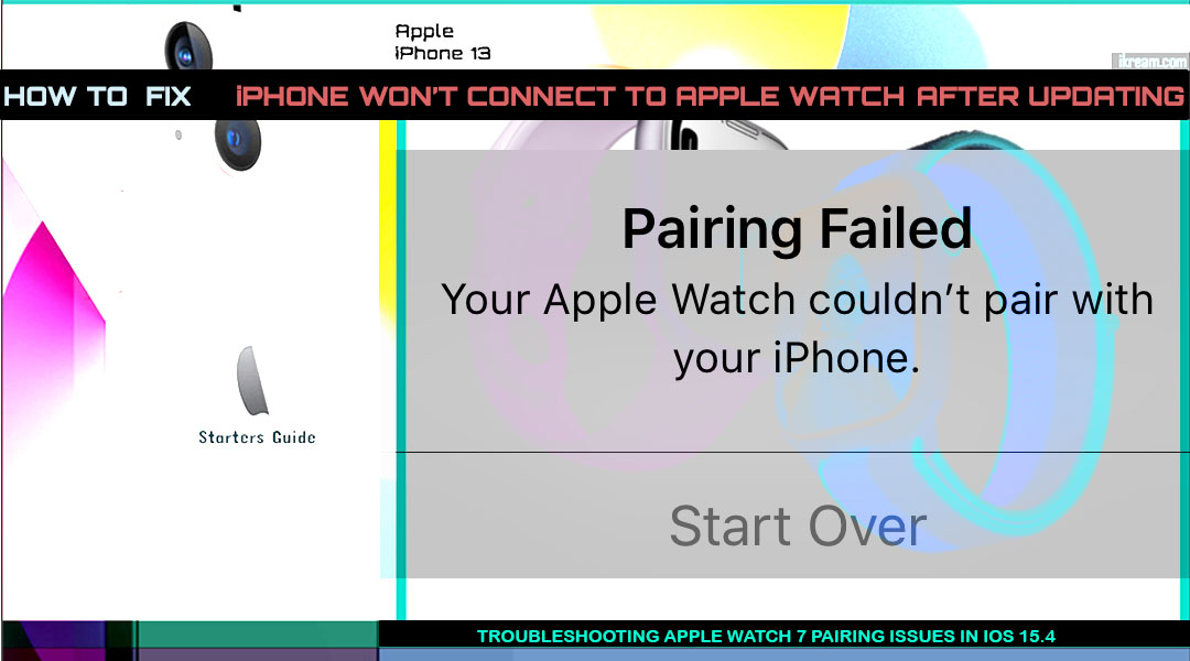 apple watch 7 won t pair with iphone 14