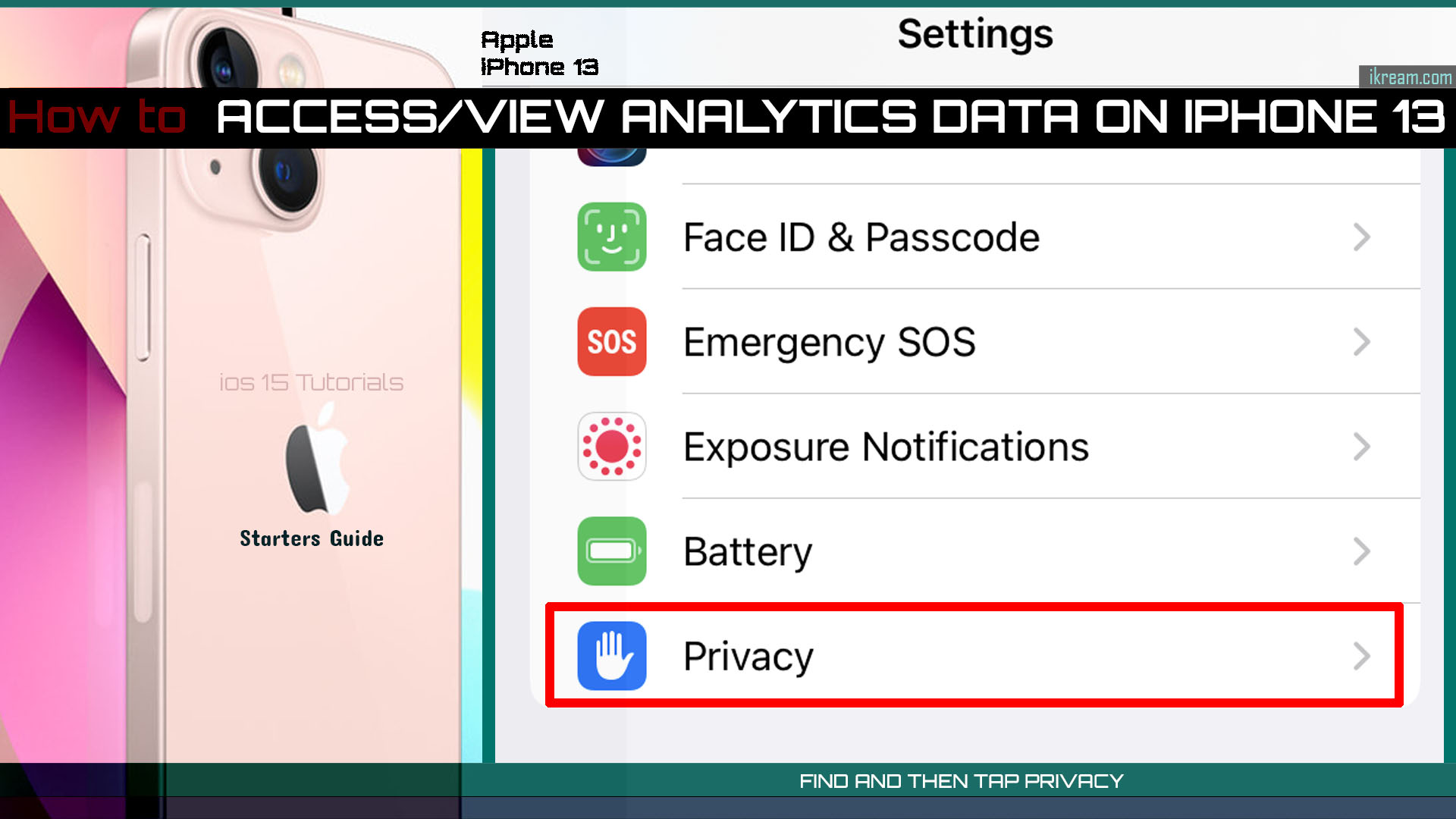 how-to-view-analytics-data-on-iphone-13-ikream