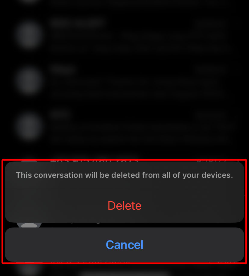 How To Delete Text Conversations On IPhone SE 3 Messages IKream