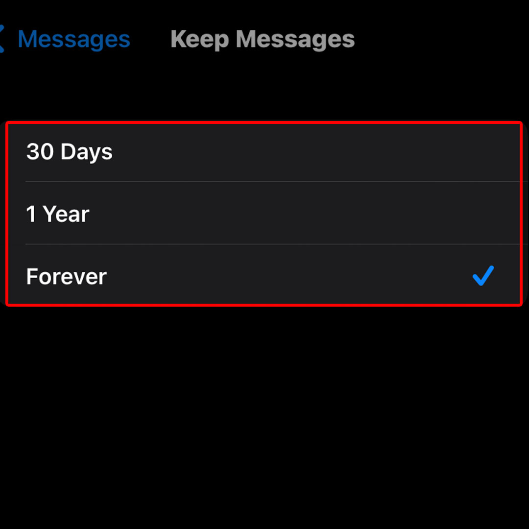 How To Set Keep Messages Duration On IPhone 14 IKream