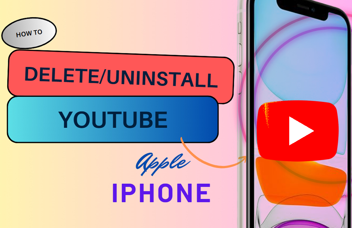 How to Delete YouTube App from an iPhone - iKream