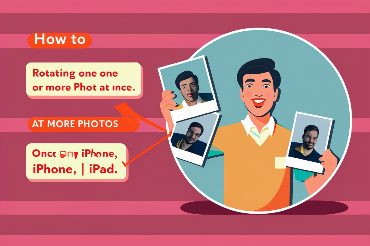 Can You Rotate Multiple Photos On Iphone